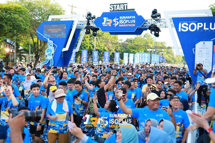 Race photo from SURABAYA ISOPLUS MARATHON 2025