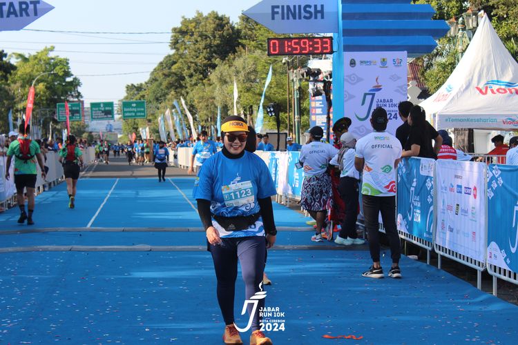 Race photo from Jabar Run 10K 2024