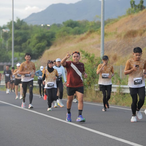 Race photo from KEDIRI HALF MARATHON 2026