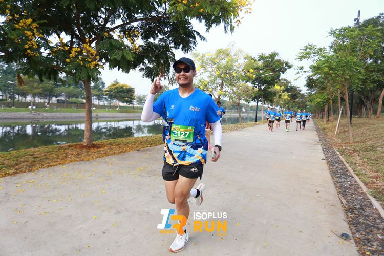 Race photo from ISOPlus Run 2024 Jakarta