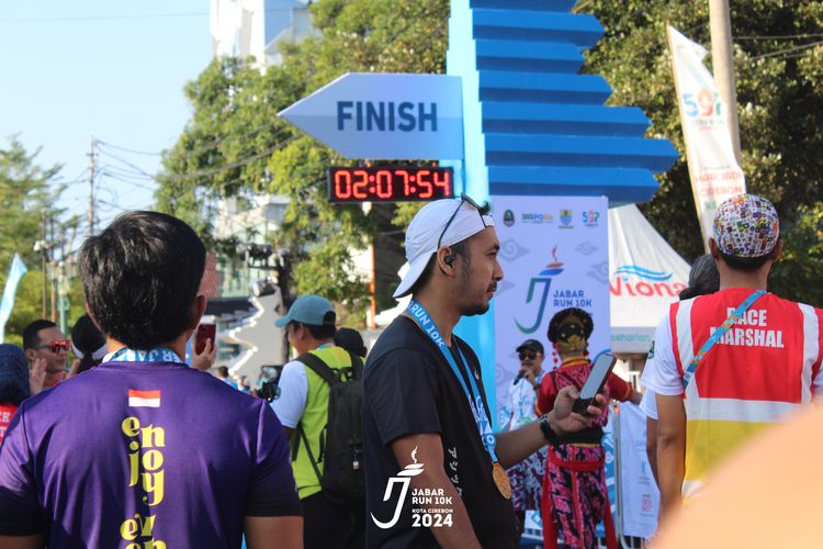 Race photo from Jabar Run 10K 2024