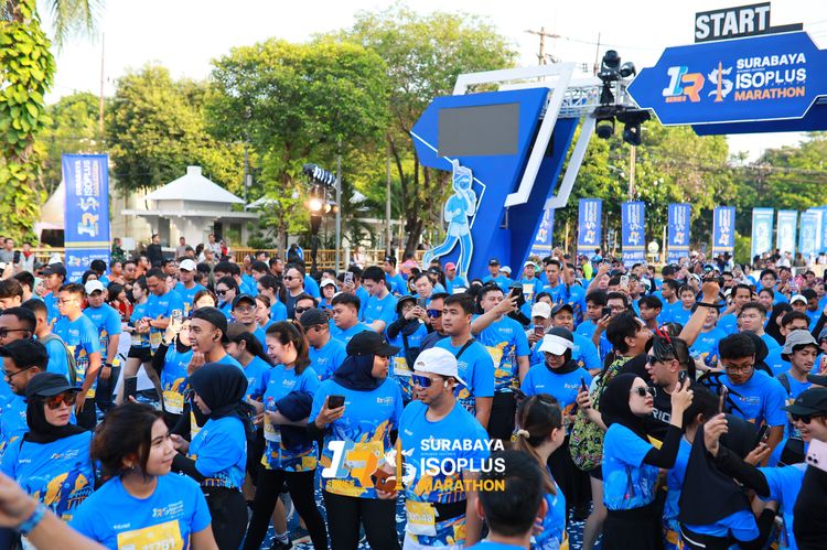 Race photo from SURABAYA ISOPLUS MARATHON 2025