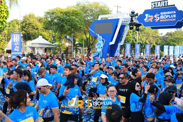 Race photo from SURABAYA ISOPLUS MARATHON 2025
