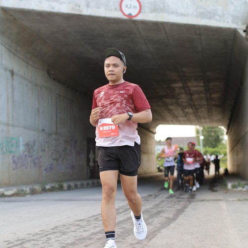 Race photo from KEDIRI HALF MARATHON 2026