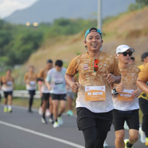 Race photo from KEDIRI HALF MARATHON 2026