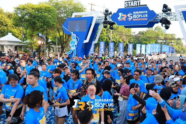 Race photo from SURABAYA ISOPLUS MARATHON 2025