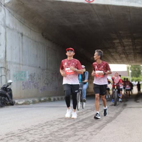 Race photo from KEDIRI HALF MARATHON 2026