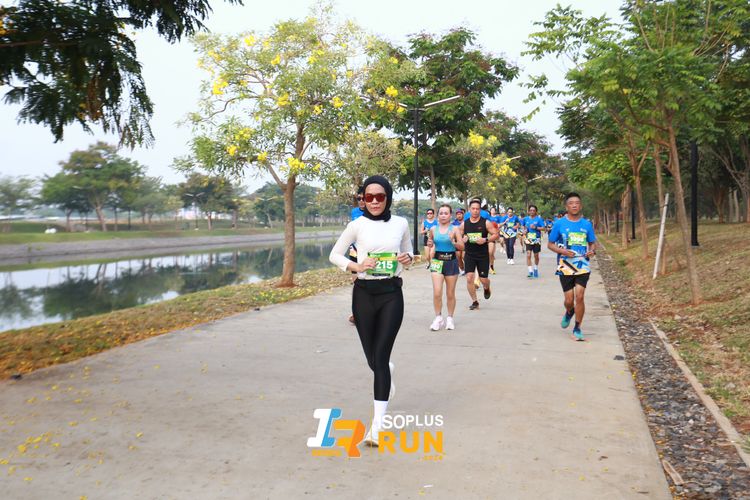 Race photo from ISOPlus Run 2024 Jakarta