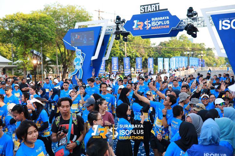 Race photo from SURABAYA ISOPLUS MARATHON 2025