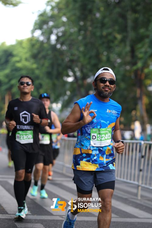 Race photo from SURABAYA ISOPLUS MARATHON 2025