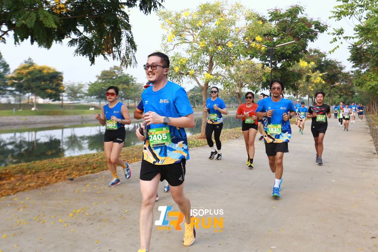 Race photo from ISOPlus Run 2024 Jakarta