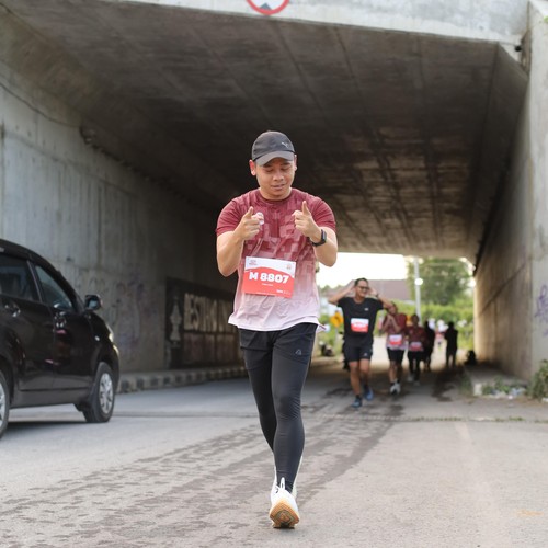 Race photo from KEDIRI HALF MARATHON 2026