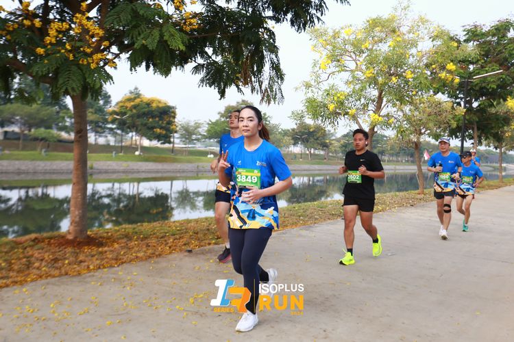 Race photo from ISOPlus Run 2024 Jakarta