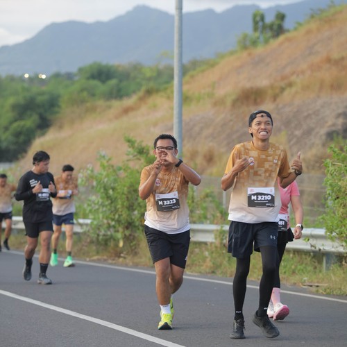 Race photo from KEDIRI HALF MARATHON 2026
