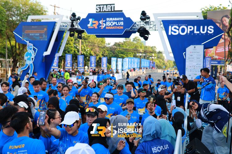 Race photo from SURABAYA ISOPLUS MARATHON 2025