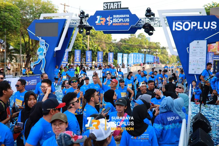 Race photo from SURABAYA ISOPLUS MARATHON 2025