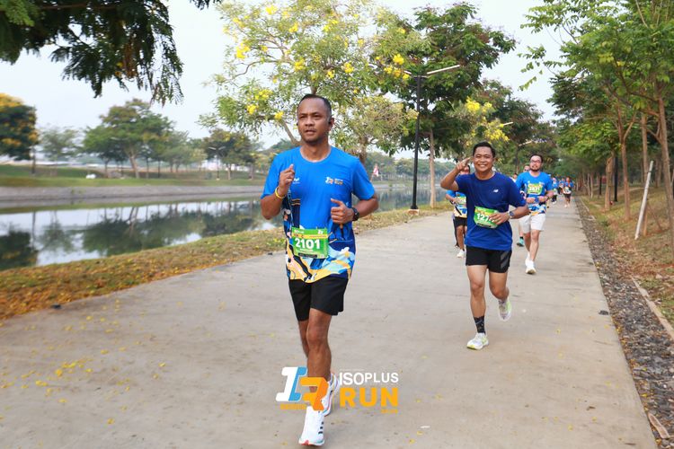 Race photo from ISOPlus Run 2024 Jakarta
