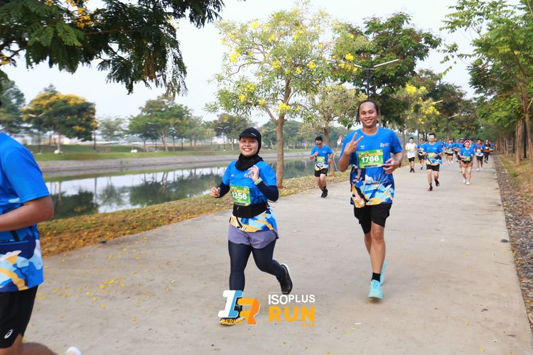 Race photo from ISOPlus Run 2024 Jakarta