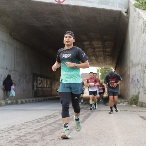 Race photo from KEDIRI HALF MARATHON 2026