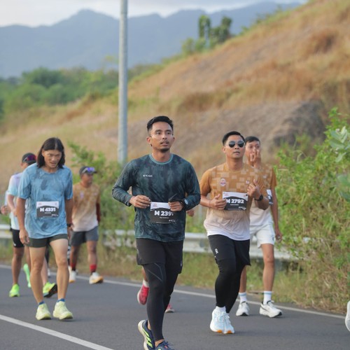 Race photo from KEDIRI HALF MARATHON 2026