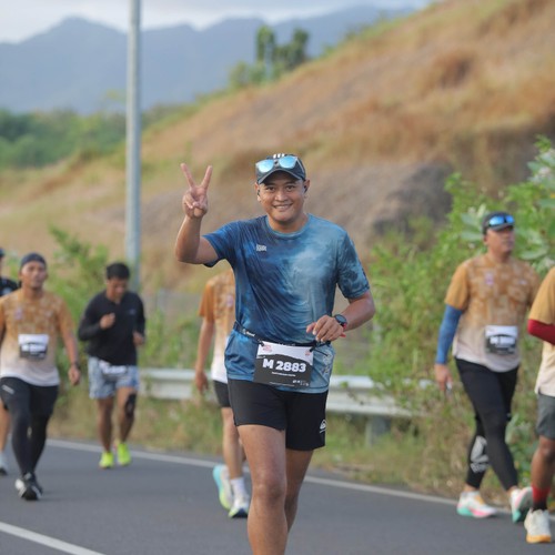 Race photo from KEDIRI HALF MARATHON 2026