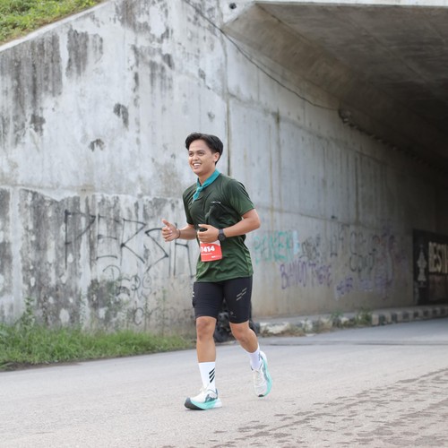 Race photo from KEDIRI HALF MARATHON 2026