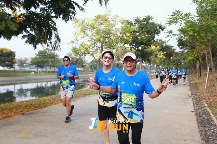Race photo from ISOPlus Run 2024 Jakarta