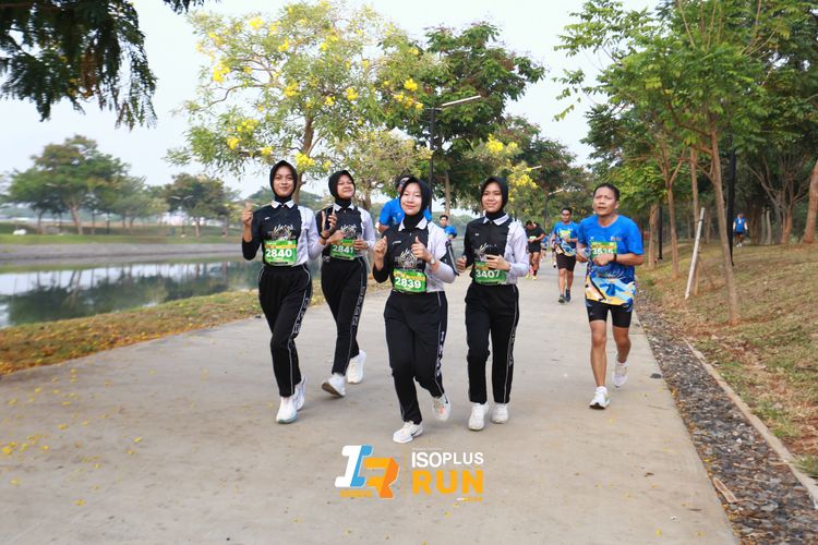 Race photo from ISOPlus Run 2024 Jakarta