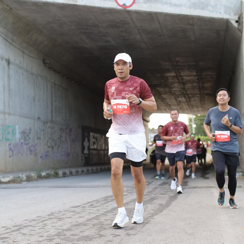 Race photo from KEDIRI HALF MARATHON 2026