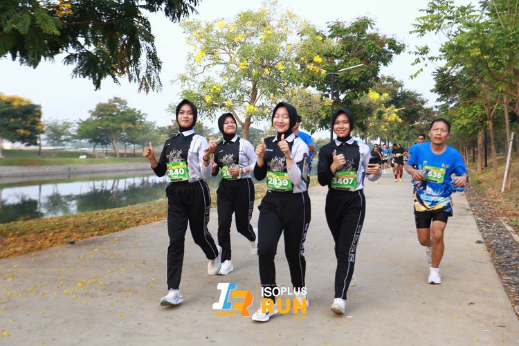 Race photo from ISOPlus Run 2024 Jakarta