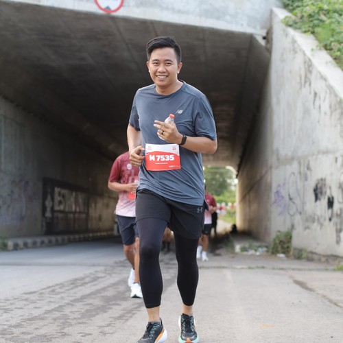Race photo from KEDIRI HALF MARATHON 2026