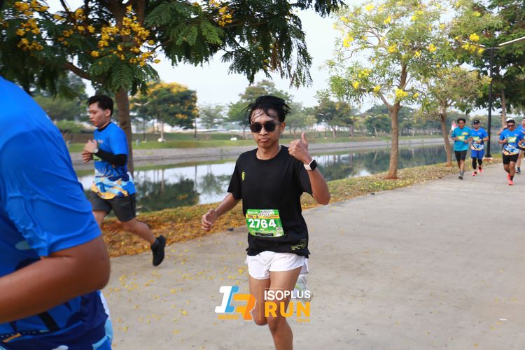 Race photo from ISOPlus Run 2024 Jakarta