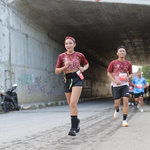 Race photo from KEDIRI HALF MARATHON 2026