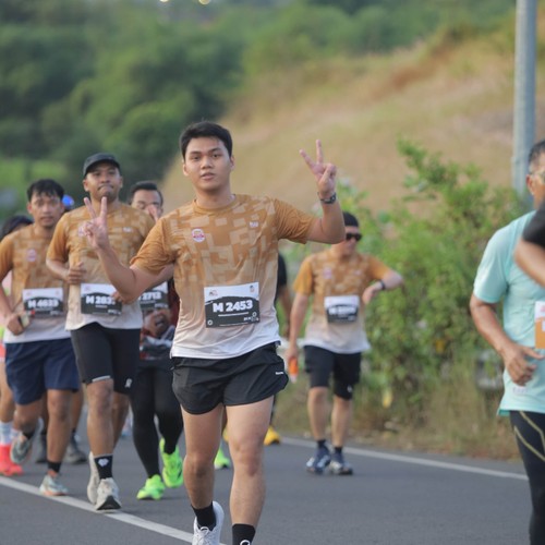 Race photo from KEDIRI HALF MARATHON 2026