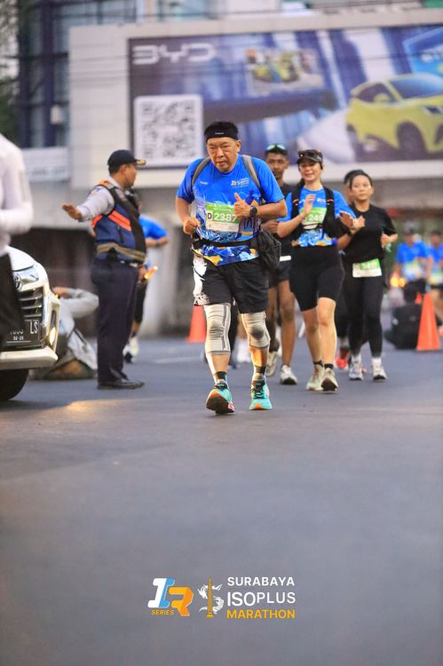 Race photo from SURABAYA ISOPLUS MARATHON 2025