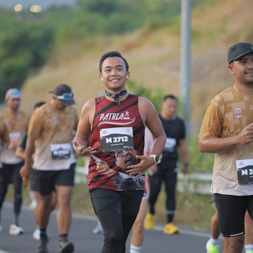 Race photo from KEDIRI HALF MARATHON 2026
