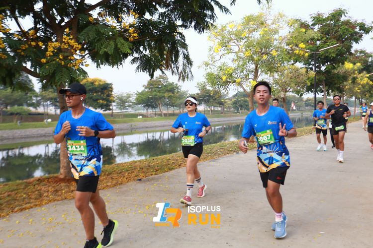 Race photo from ISOPlus Run 2024 Jakarta