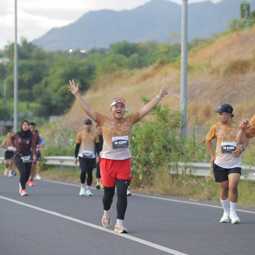 Race photo from KEDIRI HALF MARATHON 2026