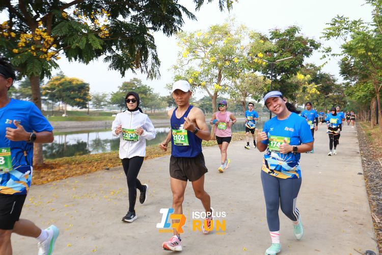 Race photo from ISOPlus Run 2024 Jakarta