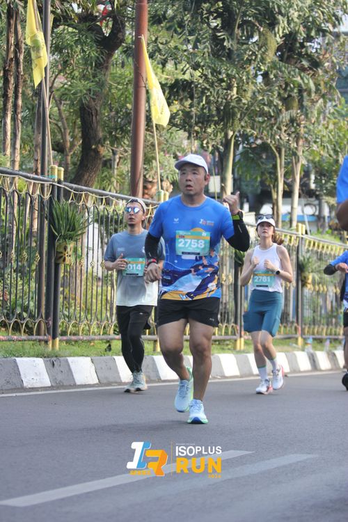 Race photo from Isoplus Run 2024 Surabaya