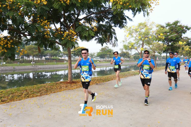 Race photo from ISOPlus Run 2024 Jakarta