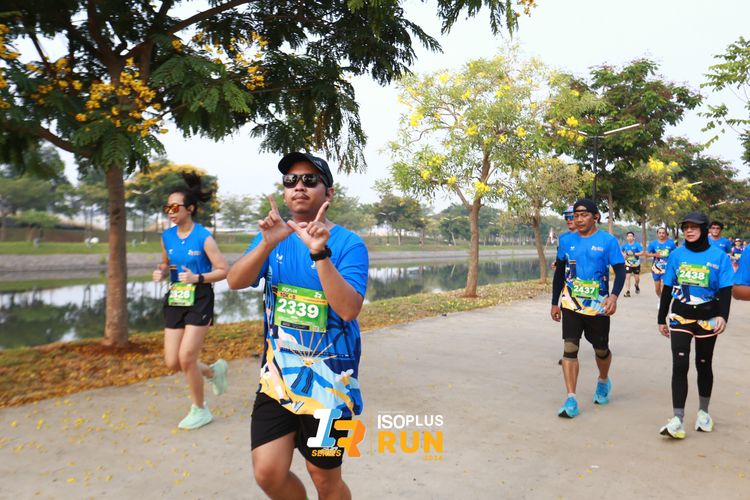 Race photo from ISOPlus Run 2024 Jakarta
