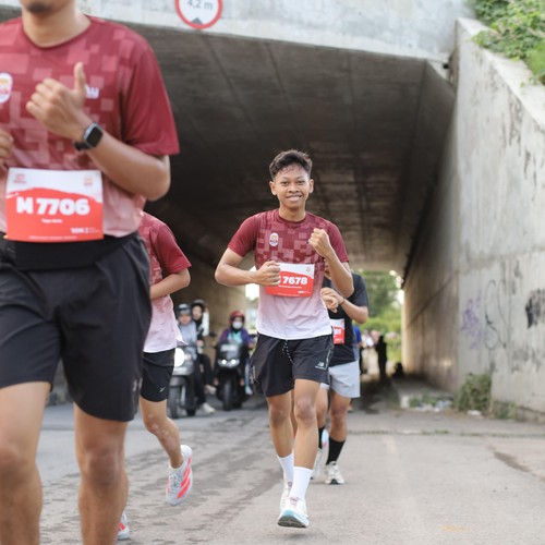 Race photo from KEDIRI HALF MARATHON 2026