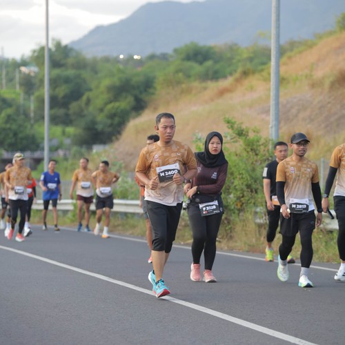Race photo from KEDIRI HALF MARATHON 2026