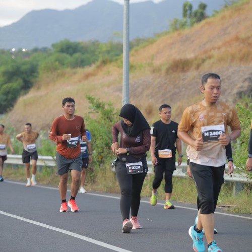 Race photo from KEDIRI HALF MARATHON 2026