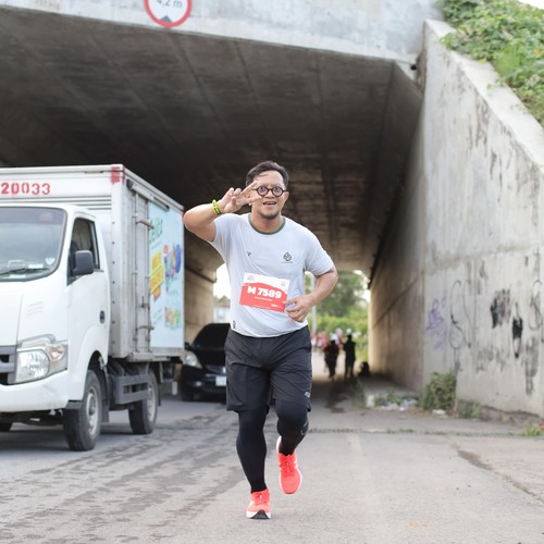 Race photo from KEDIRI HALF MARATHON 2026