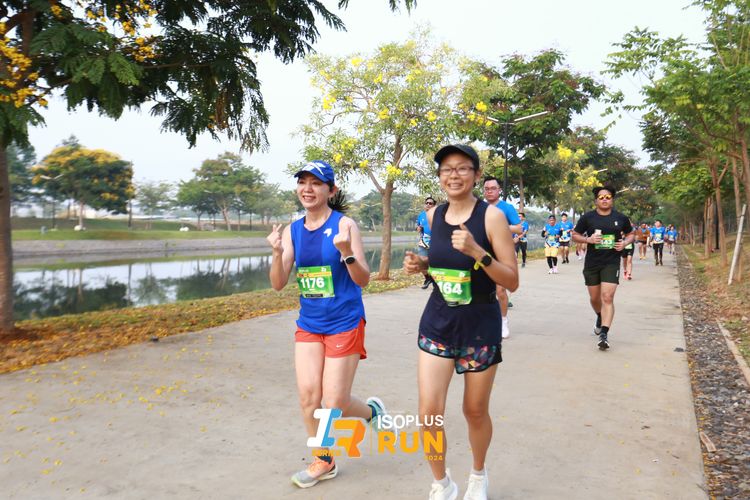 Race photo from ISOPlus Run 2024 Jakarta