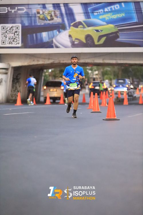 Race photo from SURABAYA ISOPLUS MARATHON 2025