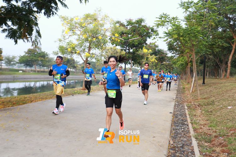 Race photo from ISOPlus Run 2024 Jakarta