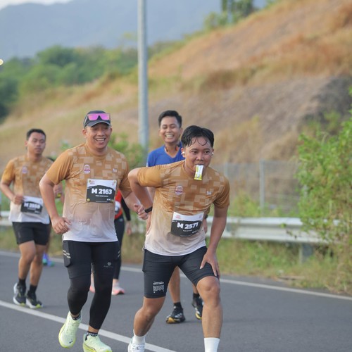 Race photo from KEDIRI HALF MARATHON 2026